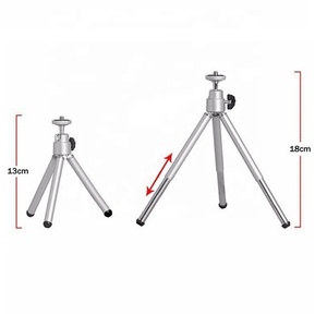 Trípode de escritorio plegable Universal para cámara web, <span class=keywords><strong>Mini</strong></span> soporte para Smartphone, cámara Digital, Youtube, Vloging - Product Image 4