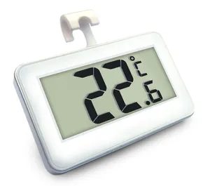 Mini tủ lạnh tủ lạnh nhiệt kế, kỹ thuật số tủ đông nhiệt kế phòng không thấm nước Nhiệt kế với móc, lớn LCD hiển thị