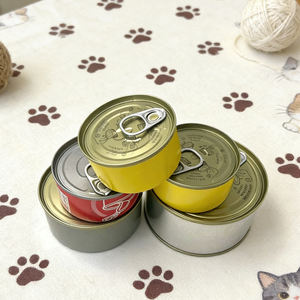 Comida Húmeda para Gatos, Alta en Vitamina E, Orgánica, Alto Contenido de Carne, Sin Granos, Golosinas para Gatos con Alergias, Enlatada - Product Image 2