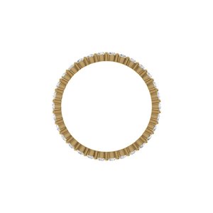Anillo de Diamante Cultivado en Laboratorio con Corte Redondo, Plata 925, Oro de 9kt, 14kt, 18kt, Anillos de Diamantes para Compromiso de Mujer - Product Image 6