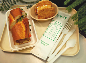 <span class=keywords><strong>Couverts</strong></span> CPLA compostables biodégradables et jetables pour le <span class=keywords><strong>camping</strong></span> et le mariage PLA 100% <span class=keywords><strong>couverts</strong></span> écologiques - Product Image 4