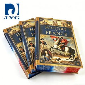 บริการพิมพ์หนังสือปกแข็งแบบกำหนดเอง ปกเคลือบฟอยล์เลเซอร์ ฉบับพิเศษ ขอบหนังสือพ่นสี ภาษาฝรั่งเศส สเปน เยอรมัน อังกฤษ - Product Image 2