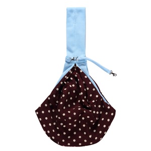 Hot New One-Piece Blue Shoulder Diagonal Cat Mochila Suministros portátiles de moda para mascotas para gatos Perros Hecho de poliéster duradero - Product Image 4