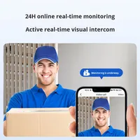 Serrure de porte intelligente avec reconnaissance faciale 3D, caméra, interphone vidéo, Tuya Wifi, entrée sans clé, Cerradura Inteligente, maison, bureau