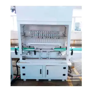 Automatic Plastic Bottle Four Head Anti-corrosion Hydrochloric Acid Chemical Corrosive Liquid Filling Machine