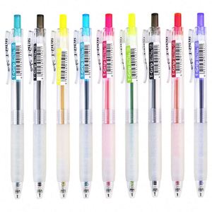 Antibacterial 0.7 mm Retractable Oil-Based Gel <b>Pen</b> Cute Design Logo Plastic Body Ballpoint <b>Pen</b> for Promotions - Product Image 1