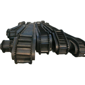 Nhiệt độ cao băng tải cao su chống cháy độ nghiêng lớn thiết kế sóng cho vành đai vành đai váy vách ngăn - Product Image 1