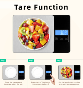 Hộ Gia Đình Bánh LCD Hiển Thị Thép Không Gỉ Điện Tử Kỹ Thuật Số Thực Phẩm Dinh Dưỡng Quy Mô Thông Minh Quy Mô Nhà Bếp Với Dinh Dưỡng Ứng Dụng - Product Image 2
