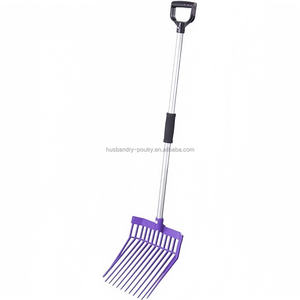 Fourche à fumier pour chevaux Fourche à cheval avec poignée en <span class=keywords><strong>D</strong></span> avec <span class=keywords><strong>2</strong></span> sections <span class=keywords><strong>de</strong></span> tiges amovibles - Product Image 4