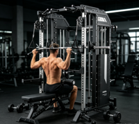 Machine Smith multifonction de haute qualité pour la musculation à domicile et en salle de sport – Équipement de fitness et d'exercice très demandé