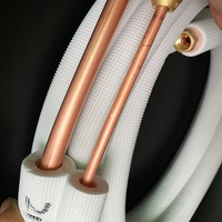 Tuyau de raccordement pour climatiseurs Jin Long R32 en cuivre PE flexible manuel, épaisseur 2,0 mm, garantie 1 an