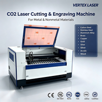 Machine de découpe et de gravure laser à double source 1390 1200W Fibre 130W CO2 pour acier inoxydable de 2,6 mm, acier au carbone de 3,2 mm, laiton de 1 mm