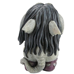 Estatua de resina Troll <span class=keywords><strong>Sylvester</strong></span> Dwarf. Jardín al aire libre Césped Decoración Artesanías de resina - Product Image 3