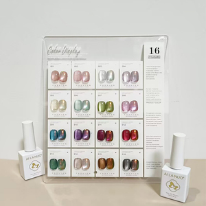AILANUO Factory Customs DIY Magnet UV Gel Nail Polish Private Label Colorful Vegan Non-Toxic Cat Eye 9D Gel Polish - Product Image 1