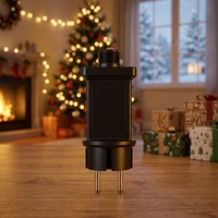 Adaptateur d'alimentation étanche IP44 haute efficacité AC DC 12V1A 15V1A 12W 15W pour lumières de Noël