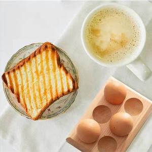 Plato de huevos rellenos de madera de acacia 4/6/12 rejillas bandeja de huevos de 24 agujeros para Cocina - Product Image 3