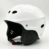 Casque de sécurité demi-visage avec coussinets de protection auriculaire intégrés pour sports nautiques, rafting, drifthing, marche sur l'eau, sauvetage