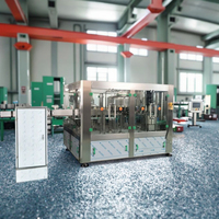 Machine de mise en bouteille à chaud électrique automatique à haute précision contrôlée par PLC pour jus, eau, boissons, métal/verre/plastique, 1 an
