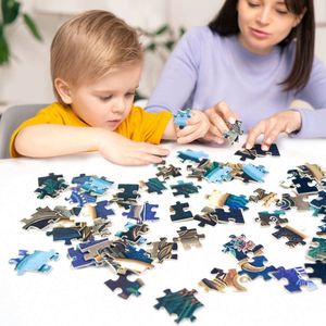 Puzzle rond, jeu de puzzle stimulant, 1000 pièces, puzzles du zodiaque et du horoscope pour adultes - Product Image 3