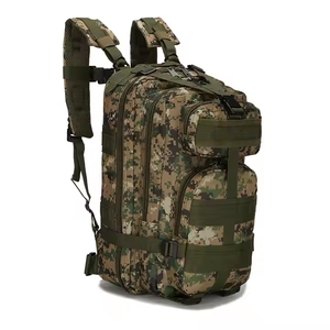 Sıcak satış Unisex 3P Molle taktik sırt çantası küçük açık su geçirmez yürüyüş kamp dişli moda geometrik desen gün - Product Image 2