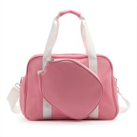 Sac de sport en polyester 30-40L pour raquettes de tennis et de pickleball avec compartiments à chaussures, équipement reconditionné
