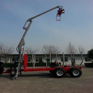 1,6 Toneladas OEM Rueda dentada Cosechadora forestal Madera Tronco Grapple Skidder Remolque Flexible - Product Image 1