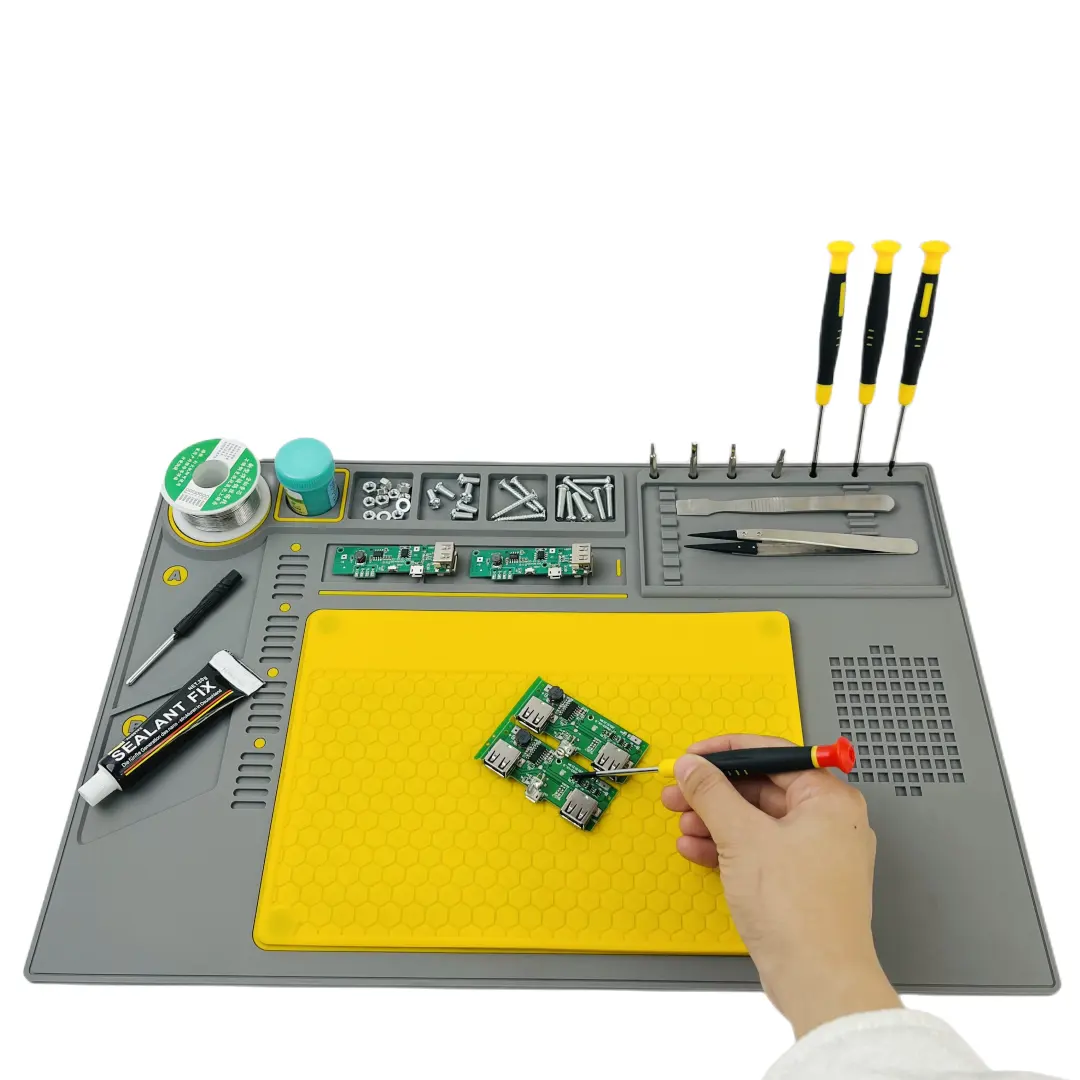 Heat Resistant Anti Static Montessori Silicone Working Mat