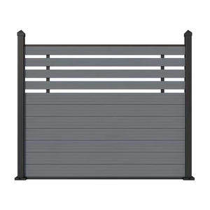 Co-Extruded WPC <span class=keywords><strong>Composite</strong></span> Garden Clôture Outdoor Wood Grain Wall Yard Partition avec fonction anti-corrosion - Product Image 5