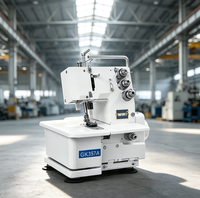 Nouvelle machine à surjeter FN2-4D à usage domestique et industriel, structure mécanique à lit plat conçue pour le traitement des points surjetés