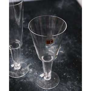 Juego de Seis Copas de Vino de Cristal Personalizadas Carlo Moretti, Seis Flautas con Logotipo Personalizado, Grabado Metálico Transparente para Uso en el Hogar o Bar - Product Image 2