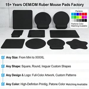 Feuilles de caoutchouc vierges pour tapis de souris, 2mm 3mm, non découpées, blanches, matière première pour sublimation et impression par transfert thermique - Product Image 4