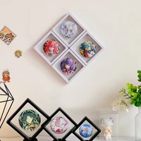 Présentoir Transparent de Bijoux en Gros, Boîte de Suspension 3D Flottante Personnalisée avec Film PE pour Organisateur de Pierres Précieuses, Pièces et Breloques