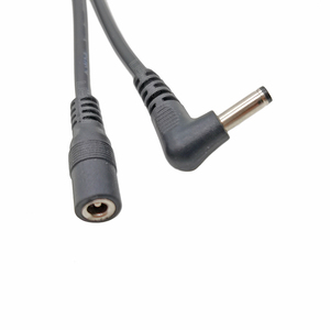מתח נמוך <span class=keywords><strong>DC</strong></span> <span class=keywords><strong>3.5mm</strong></span> X 1.35mm זווית ישרה זכר לנקבה כבל מאריך חשמל לנתב צג אור LED למחשב נייד - Product Image 1