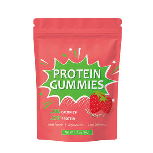 Gummies protéinés OEM en gros avec 17g de protéines par portion – Complément pratique de protéines de lactosérum pour le soutien musculaire - Product Image 1