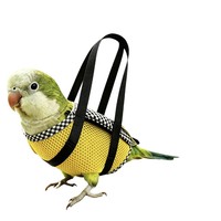 Sac de transport pour perroquet en gros, sac à main respirant en tissu maillé pour oiseaux, portable, anti-évasion, pour promenades avec des oiseaux