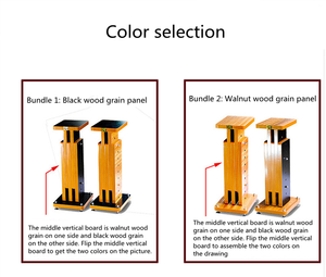 Support de <span class=keywords><strong>pied</strong></span> de haut-parleur DY-010, support d'amortisseur Audio, moniteur <span class=keywords><strong>Surround</strong></span> de sol, étagère, boîte de rangement, réglage rétractable/1 paire - Product Image 6