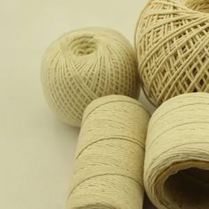 Filo di cotone 2mm per alimenti fai da te tessuto a mano arazzo colorato corda decorativa - Product Image 2