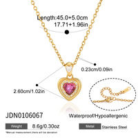 Collier pendentif halo en pierres colorées avec cadre doré, motifs poire, ovale, coussin, cœur, bijoux minimalistes pour femmes, cadeaux