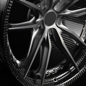 Juego de 2 Ruedas de Fibra de Carbono Forjadas 5x112 5x114.3 5x120 5x130 de 18-22 Pulgadas, Llantas de Aluminio para Carreras para A4 A6 M4 G30 911 488 - Product Image 3