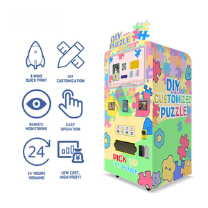 سعر المصنع ماكينة بيع تصنعها بنفسك مخصصة تصميم جديد our لغز صورة 24 ساعة أوتوماتيكي - Product Image 3