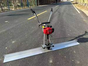 OEM mesin Levelling getar spandeks beton jalan 1-1. 6M meratakan semen daya bensin - Product Image 3