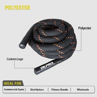 Cuerda de Batalla Comercial OKPRO de Alta Resistencia para Entrenamiento Físico Personalizado y Ejercicio Muscular - ¡Venta Caliente!