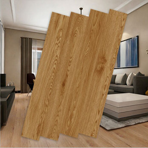 Dalles de sol en vinyle PVC LVT auto-adhésives, antidérapantes, à effet bois, à coller, pour usage résidentiel et commercial - Product Image 3