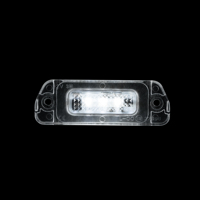 Lampu plat nomor LED tahan air, untuk mercedes-benz W251 2006-2011 & ML-Class W164 2005-2011 mudah dipasang