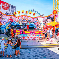 Attrazione Meccanica Tagada per Parchi Divertimento in Vendita, 40 Posti, Giostra Tagada, Attrazioni per Fiere, Giochi Meccanici Tagada per Parchi