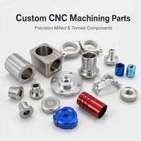 Pièces en aluminium usinées CNC sur mesure, fraisage de précision, tournage, composants en aluminium anodisé OEM pour l'électronique automobile