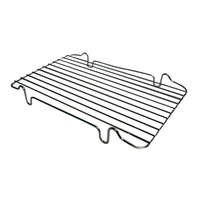 Grille de barbecue en acier inoxydable 304 OEM, taille personnalisée, pour barbecue au charbon de bois, grille de cuisson de remplacement, directement de l'usine