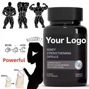 Capsule di Ginseng e Radice di Maca, Integratore Energetico per Adulti, Supporto per Memoria e Sistema Immunitario, Supplemento Erboristico per Uomini - Product Image 1