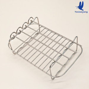 Yexiaoyang Stainless Steel Air Fryer Grill Rack Medium Size Easy Cleaning For Household Oven Use - Product Image 2