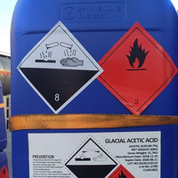 Solution d'acide acétique glacial 99% de qualité alimentaire/industrielle
